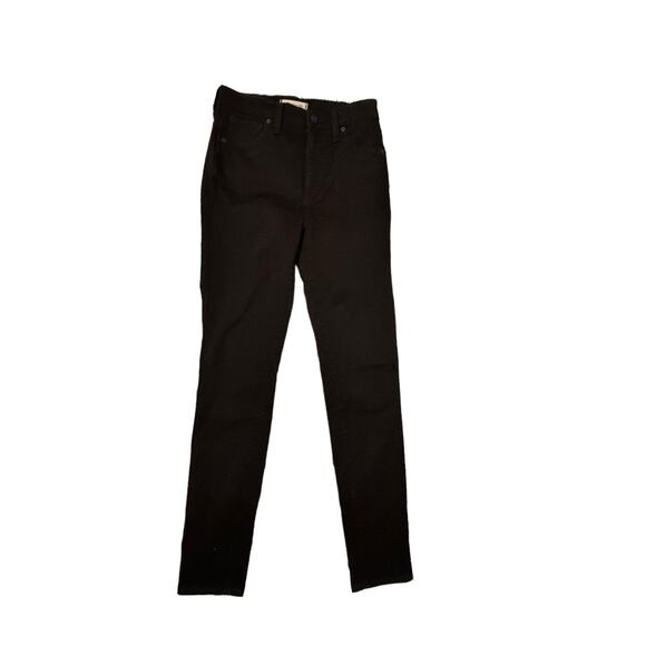 Madewell Denim - Madewell - Womens - Black 10" High Rise Skinny Denim Jean - Size 26